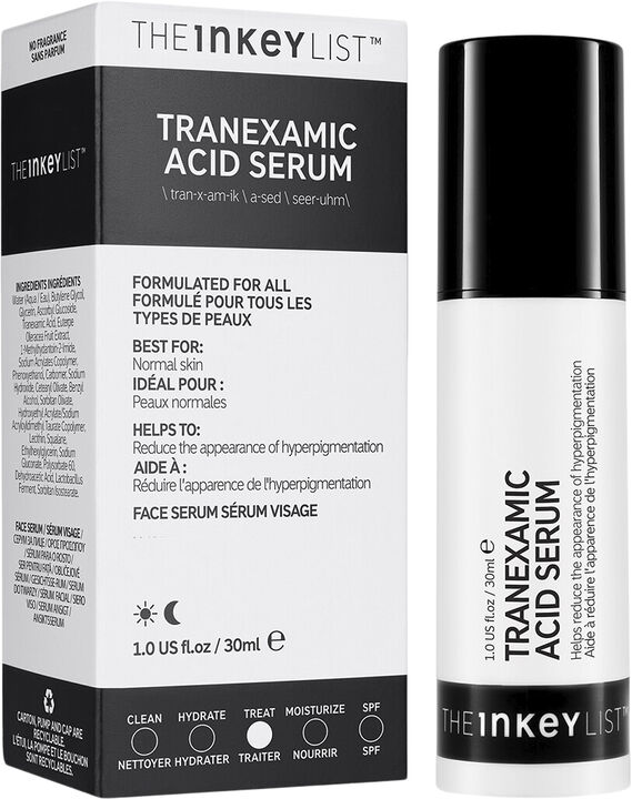 Nattbehandling med tranexamsyra mot hyperpigmentering