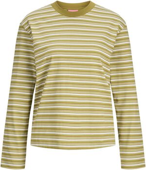 JXSOPHIA BOXY LS STRIPE TEE JRS LN