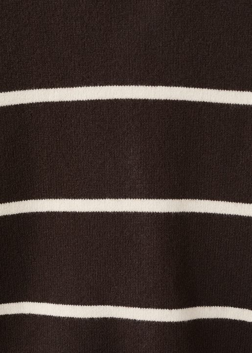 Knit striped sweater