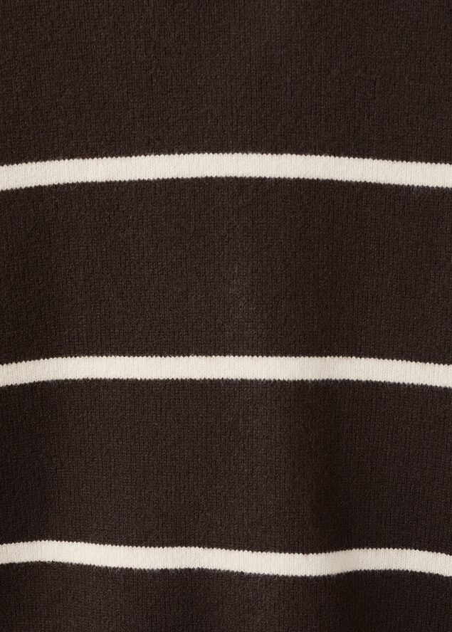Knit striped sweater