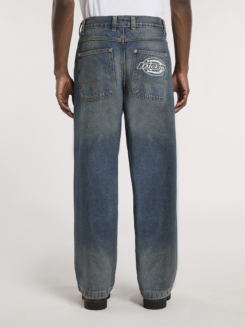 HILHAM DENIM KHAKI TINTED BLUE