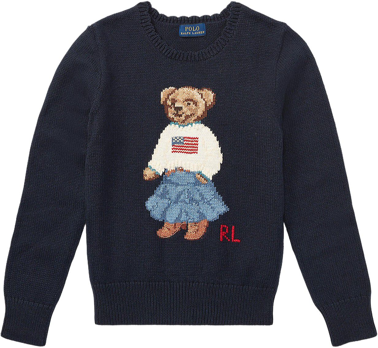 Iconic Bear Cotton Sweater