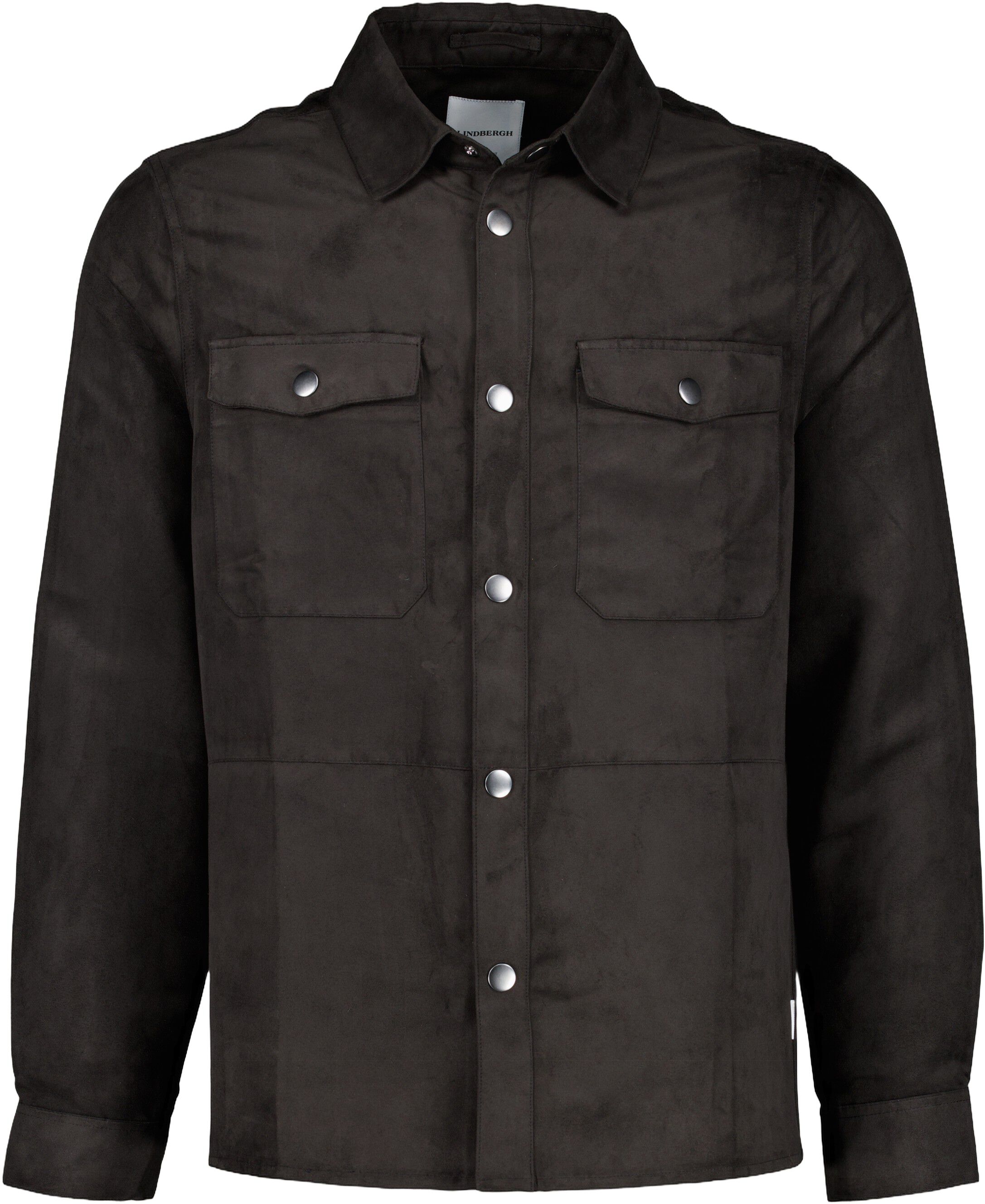 Micro suede overshirt
