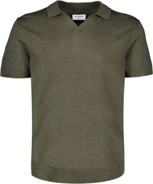 Ecovero S/S v-neck polo