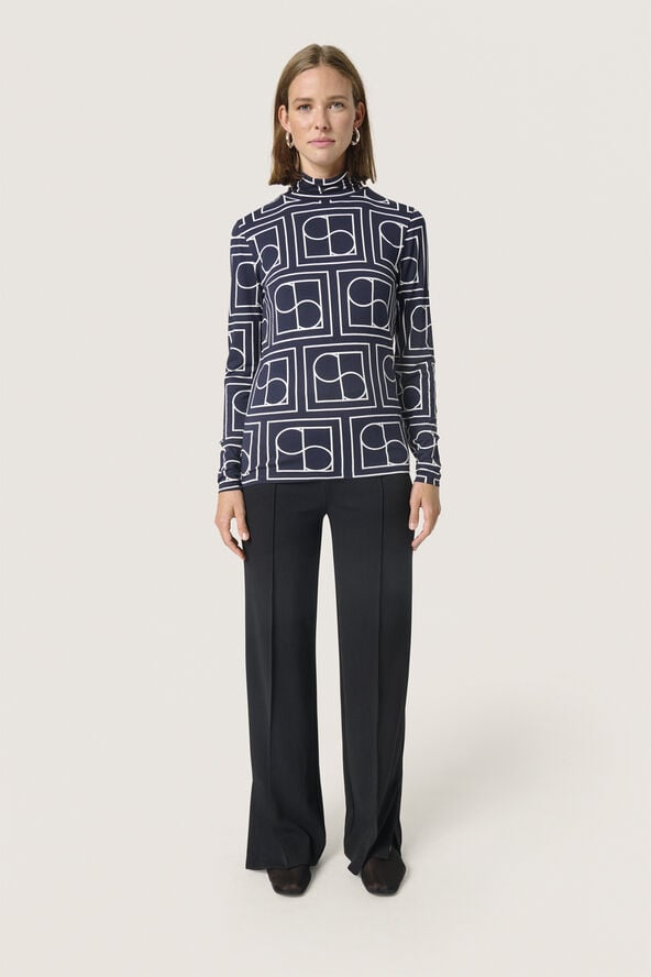 SLHanadi Printed Rollneck LS