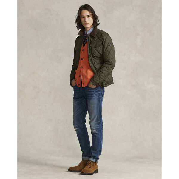 Water-Repellent Quilted Jacket