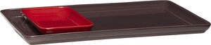 Amare Bakke Burgundy/Rød sæt af 2