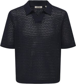 ONSNYLE 5 SS SPLIT POLO KNIT