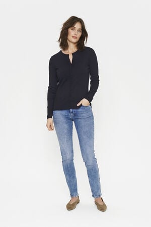 A8661, MilaSZ R-neck Cardigan