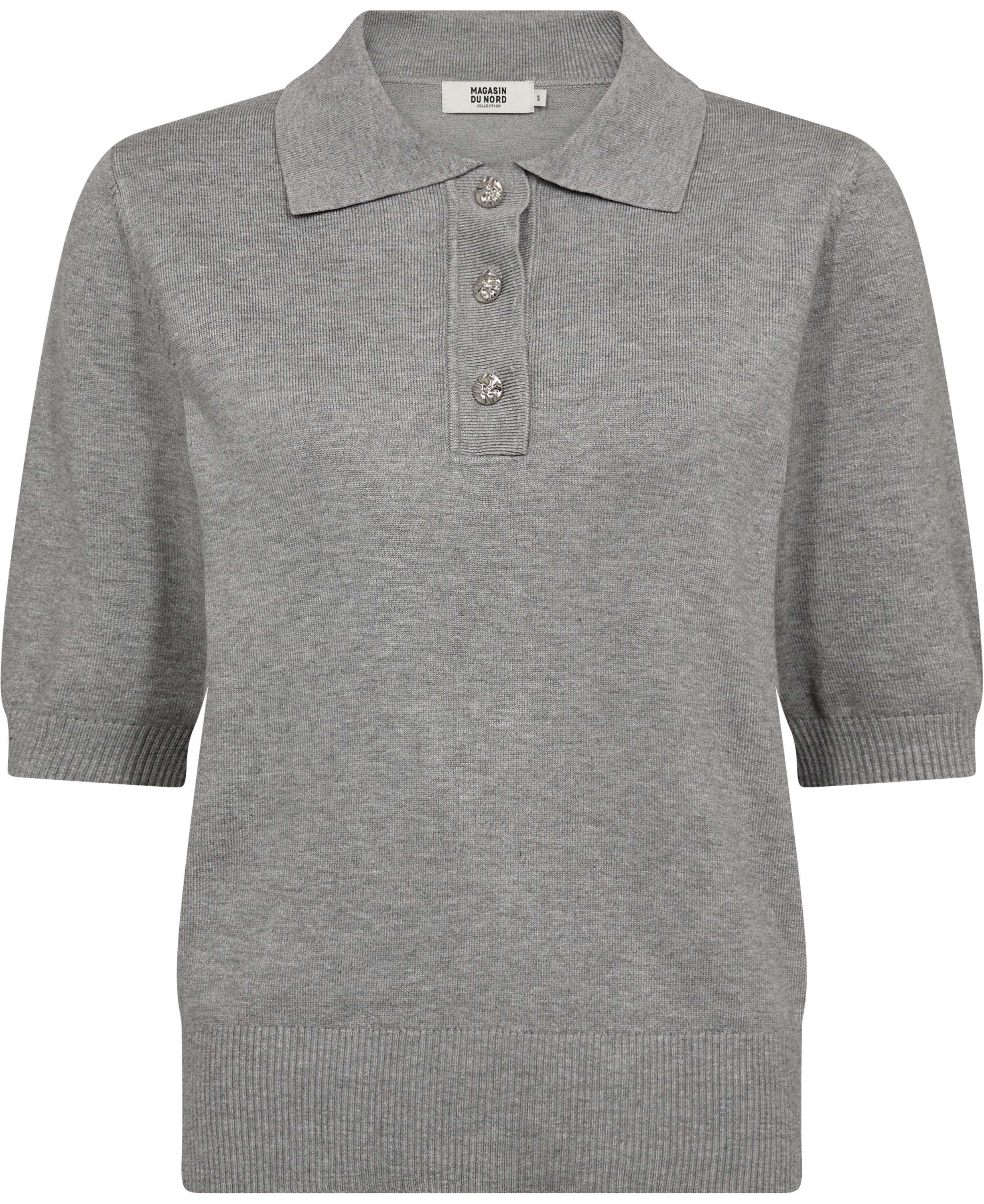 Frigga 11 Kort&aelig;rmede strik polo - Viscose LENZINGECOVERO