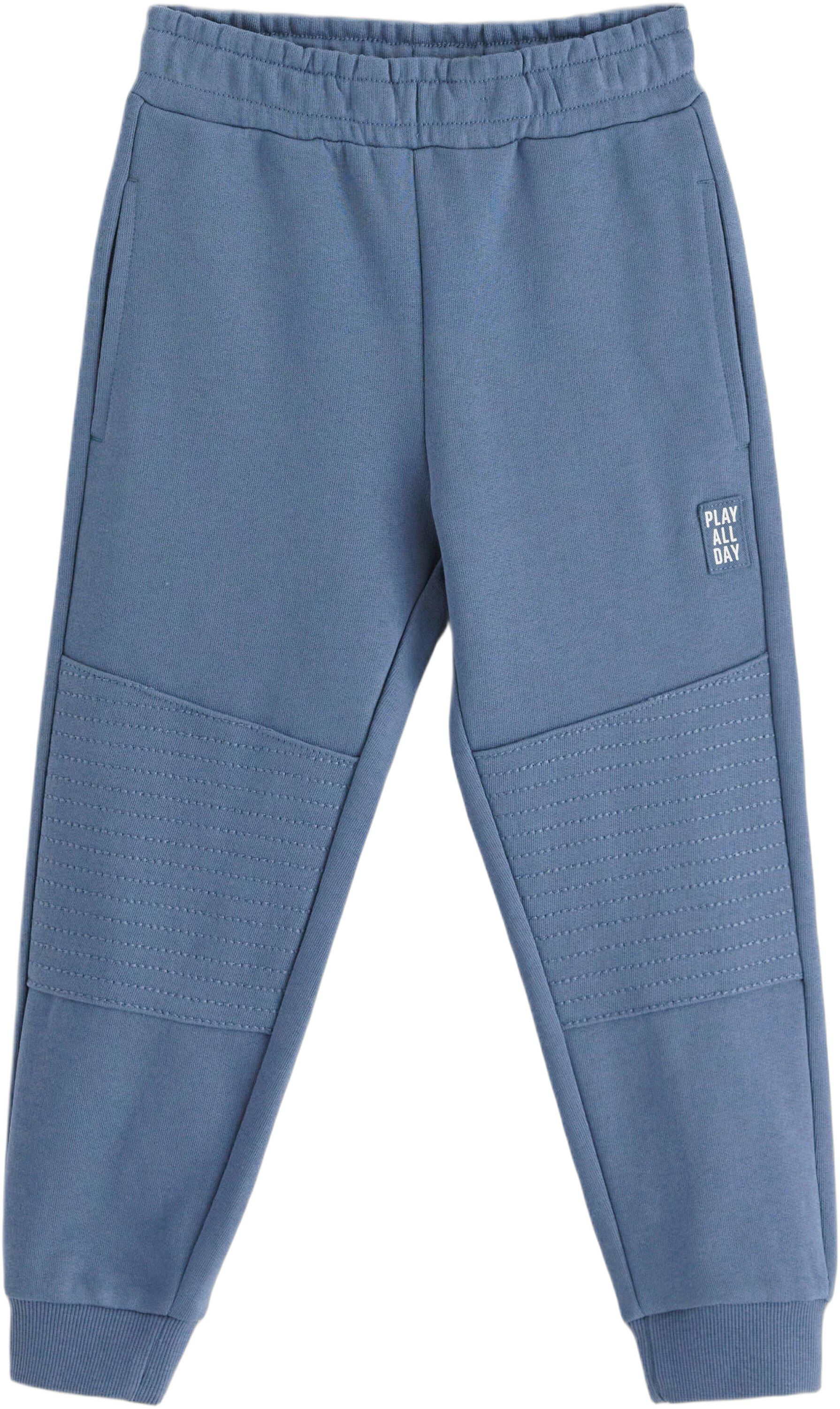 Comfy joggers in cotton with reinfo