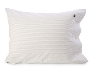 Pin Point Gray/White Pillowcase