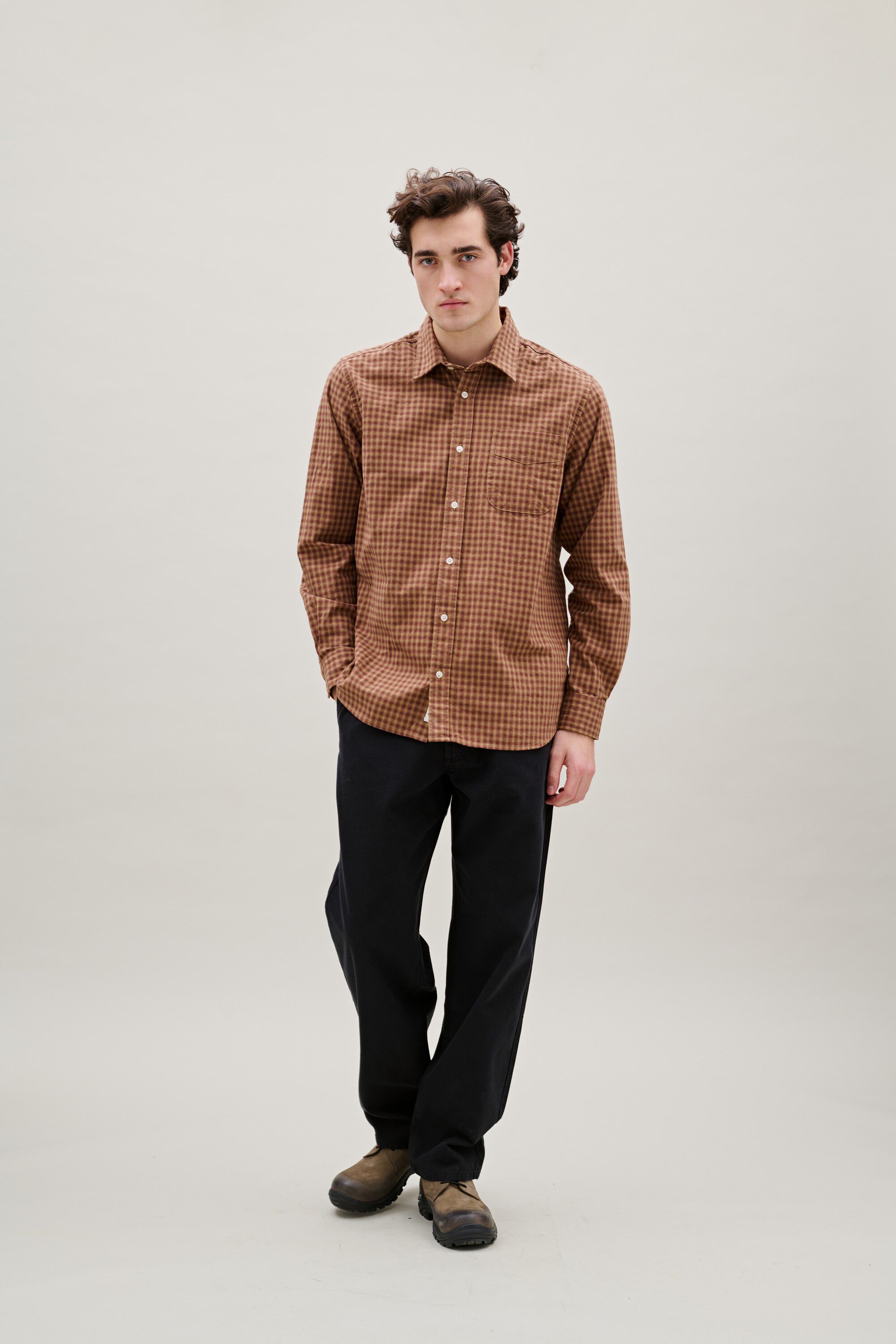 RIDGE REGULAR FIT FLANNEL SHIRT