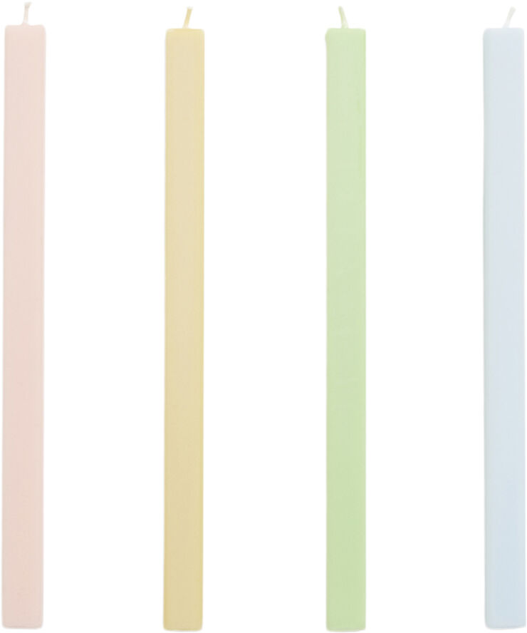 Square Candle -Set of 4