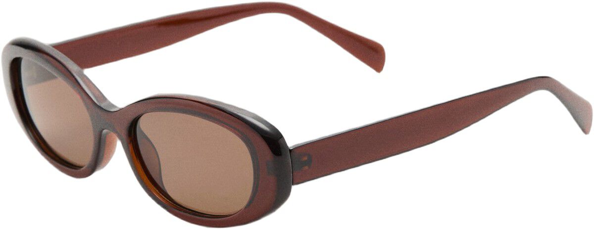 Oval-frame sunglasses