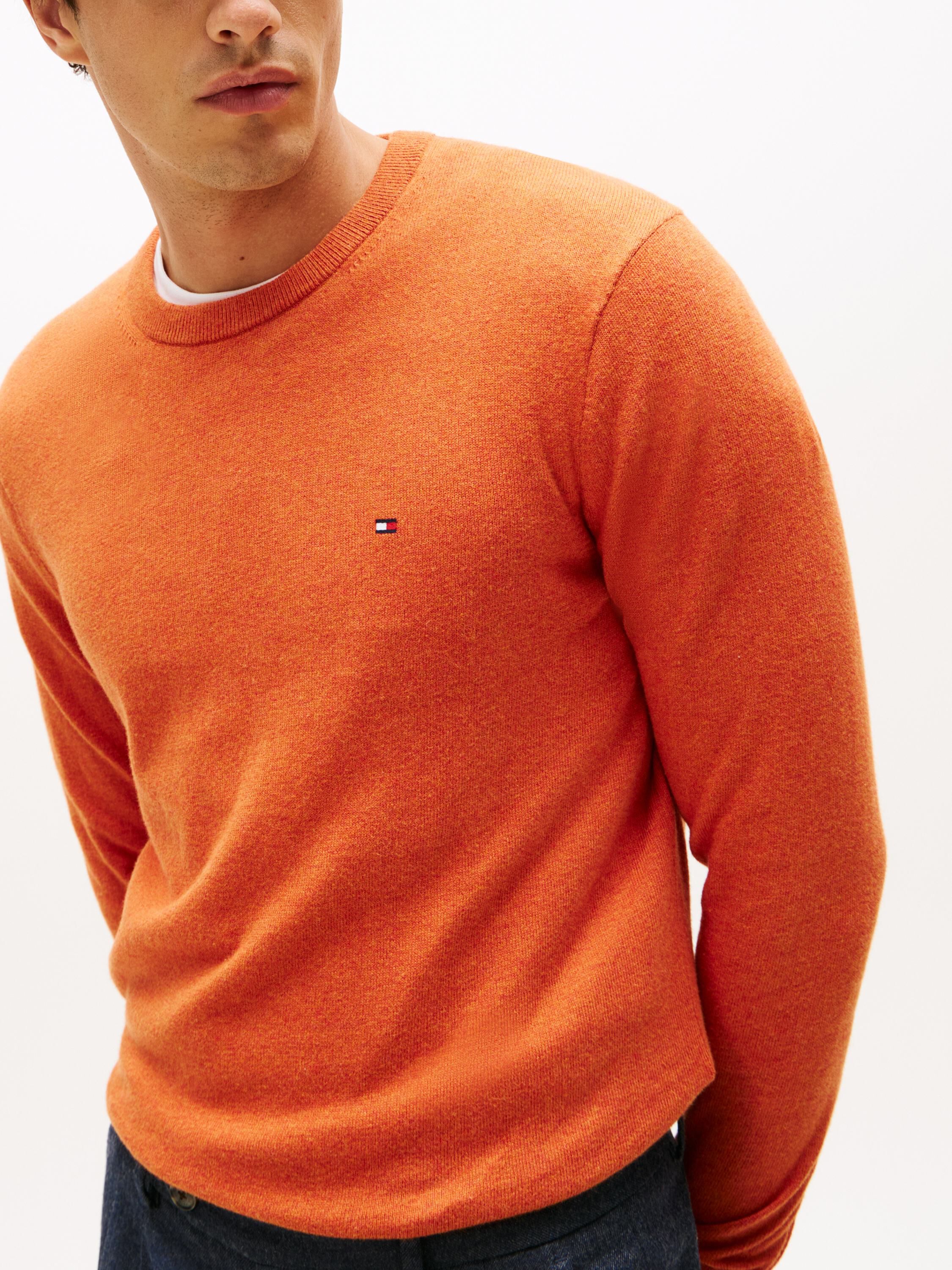 PIMA ORG CTN CASHMERE CREW NECK