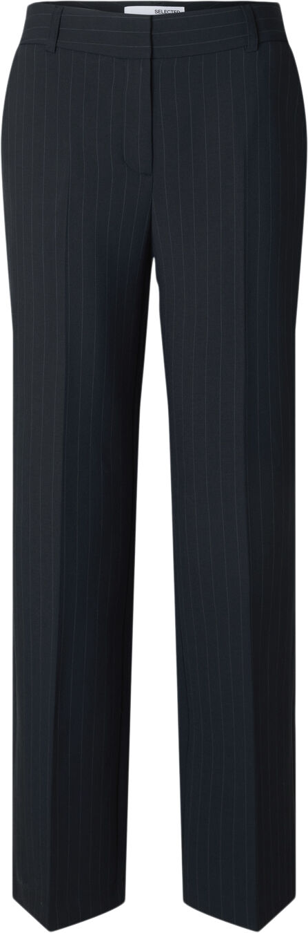 Slfrita Mw Wide Pant Pin Stripe Noos