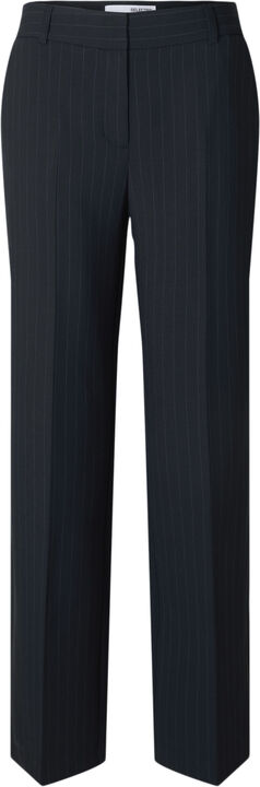 Slfrita Mw Wide Pant Pin Stripe Noos