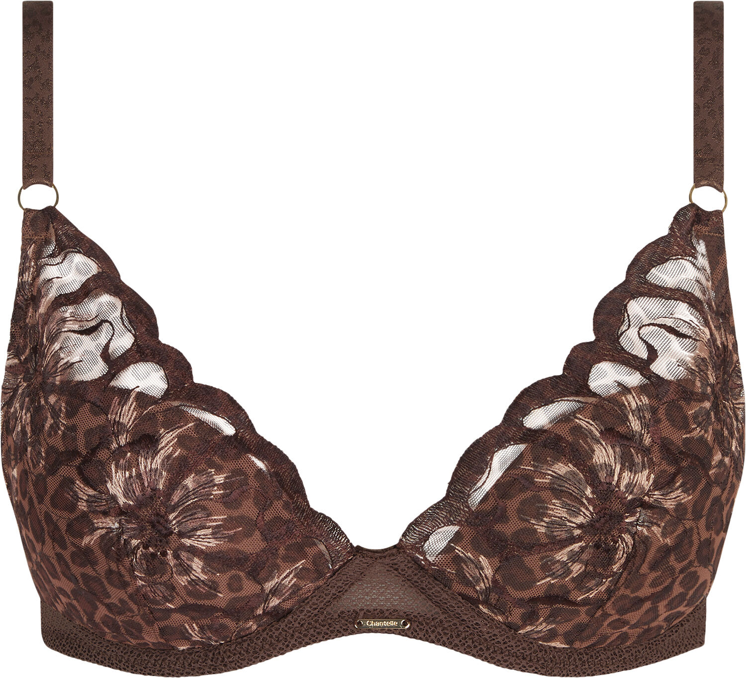 Fleurs Plunge t-shirt bra
