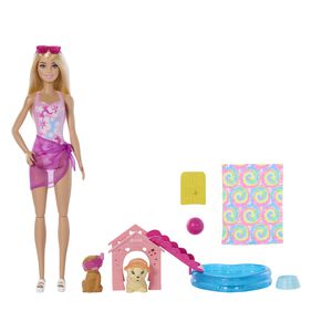 Barbie Puppy Pool Party A