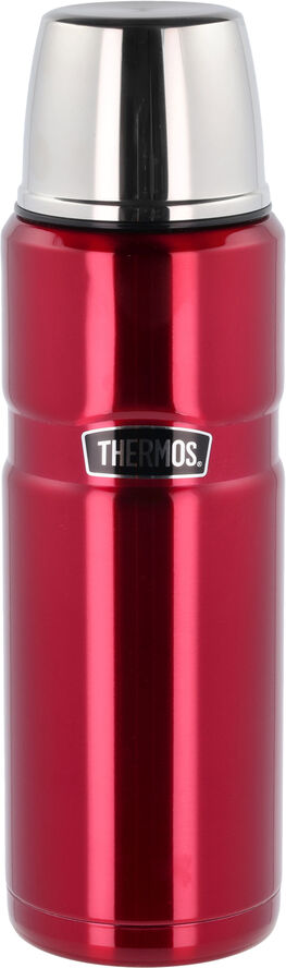 Termos Stainless King 1,2 liter Mörk röd Rostfritt stål