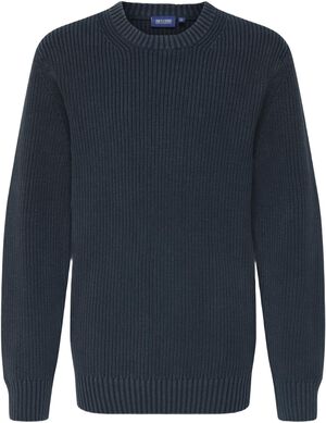 OSJROSU REG 7 WASH CREW KNIT KNT