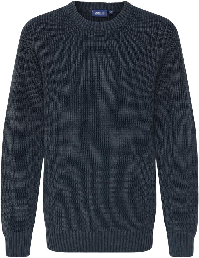 OSJROSU REG 7 WASH CREW KNIT KNT