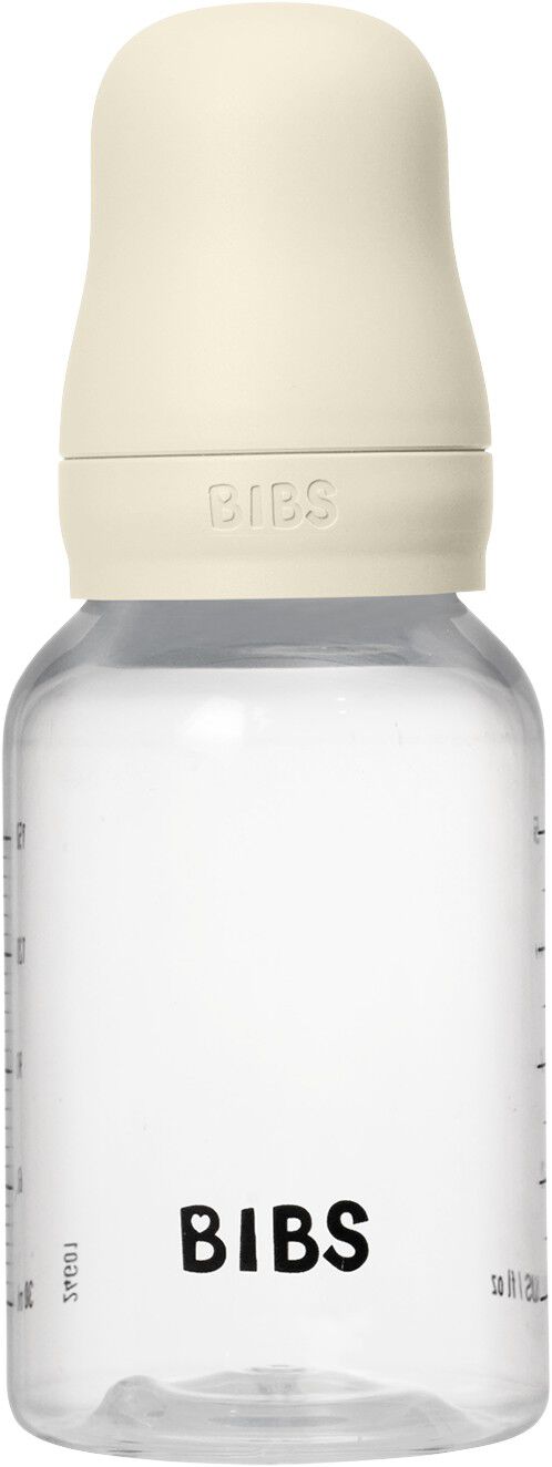BIBS Baby Bottle Round Silicone 1 pack 150 ml Slow Flow Ivor