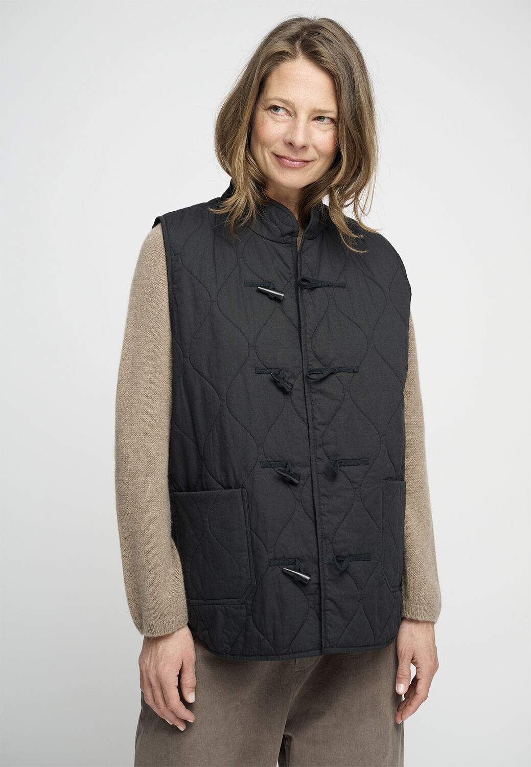 meadow quilted vest