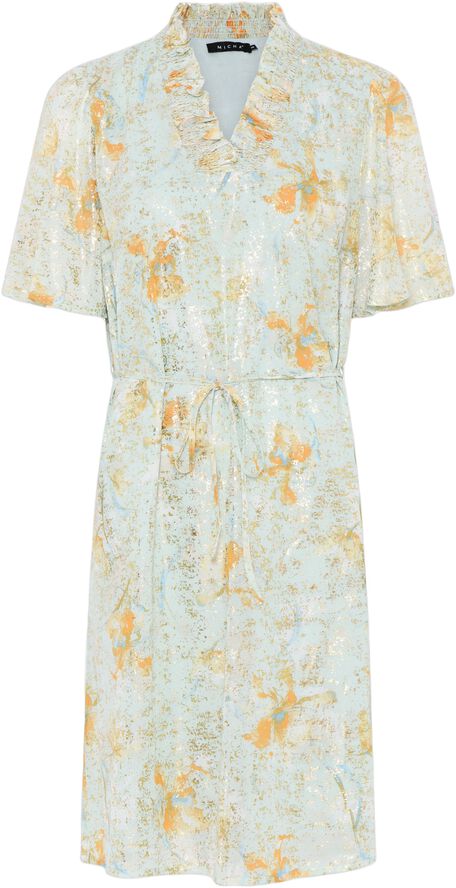 Dress_ Pastel Mint Print