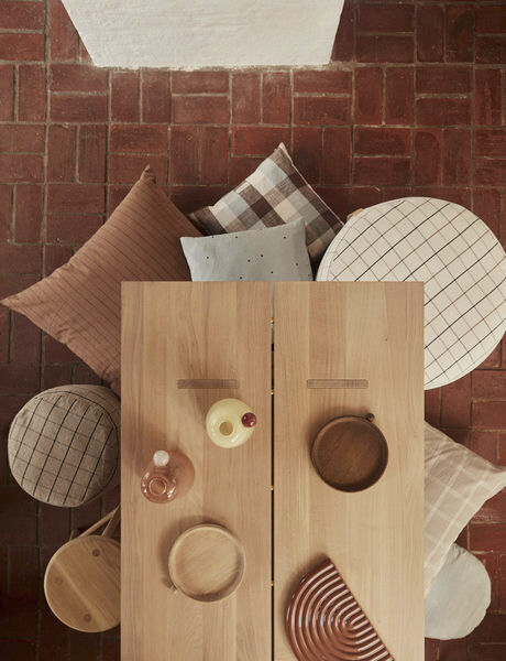 Inka Wood Tray Round - Small