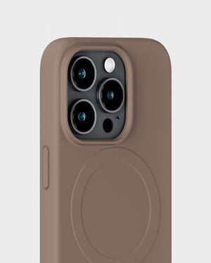 Soft Magsafe Case iPhone 15 Pro Mocha Brown