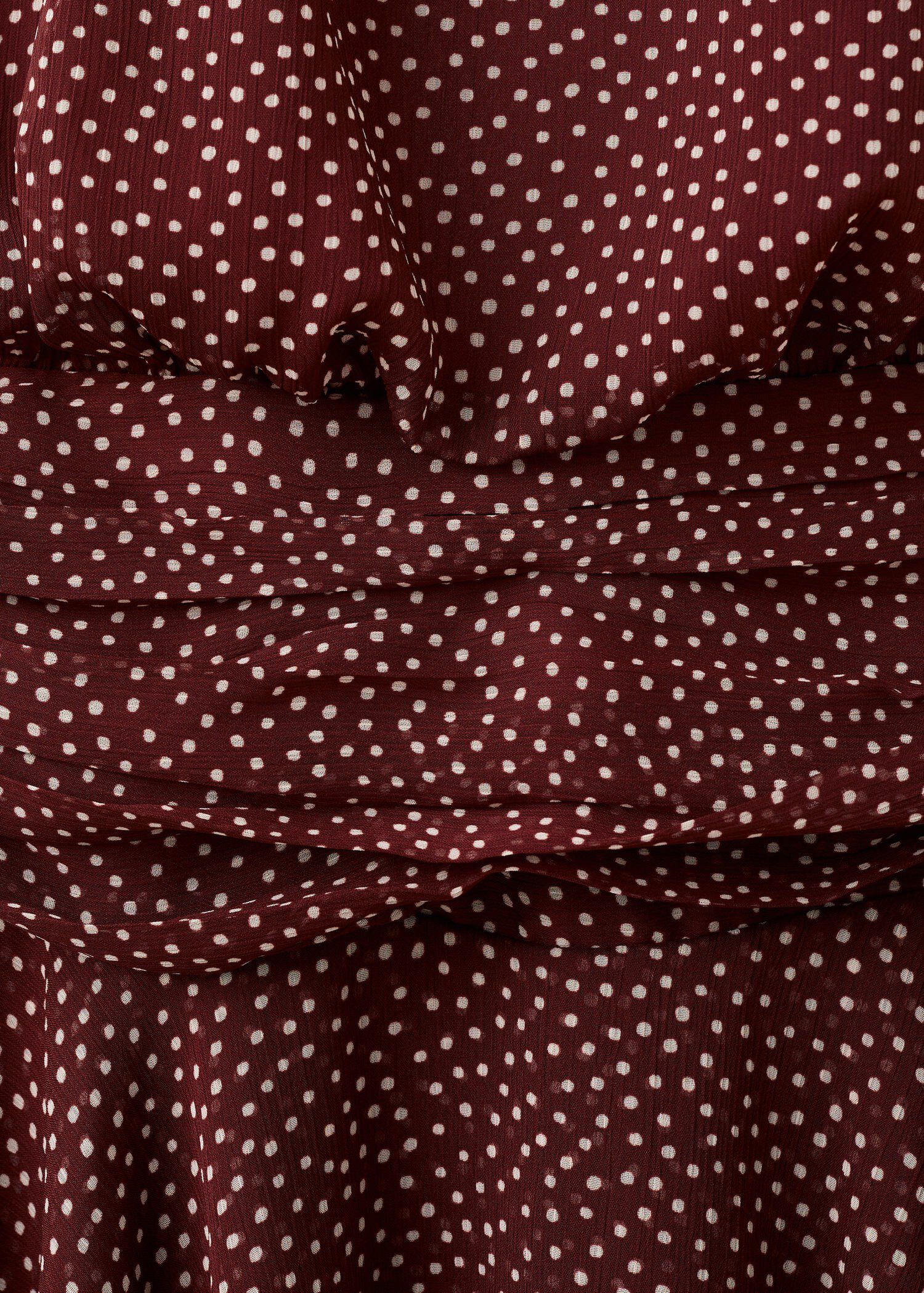 Halter polka dot dress