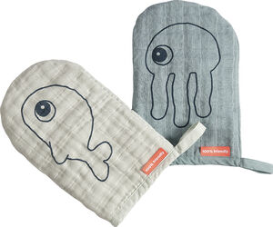 Vaskeklud, Sea friends, 2 stk