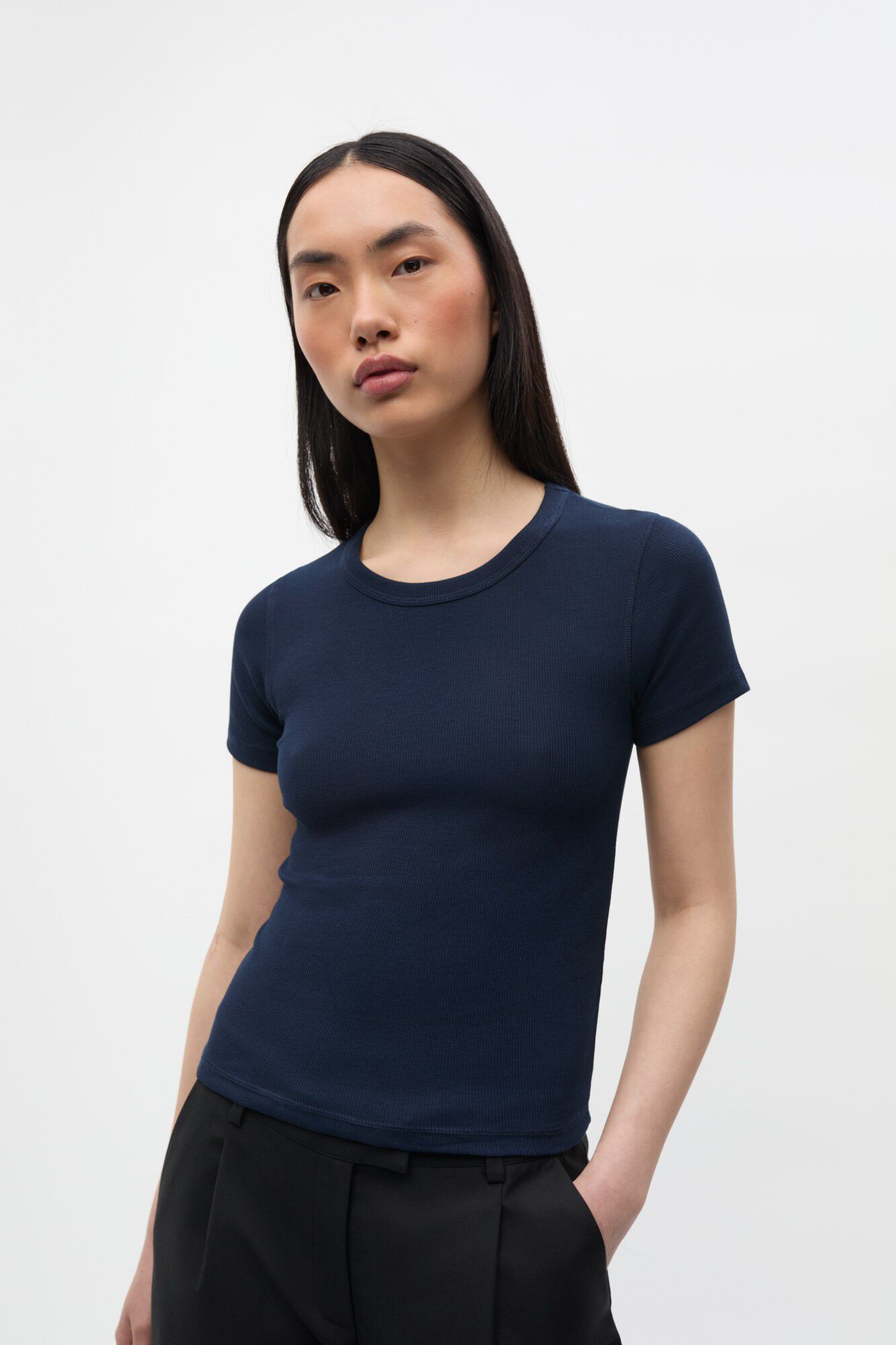 ENALLY SS CROP TEE 5314