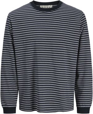 JCOBARRON STRIPE TEE LS CN STYD