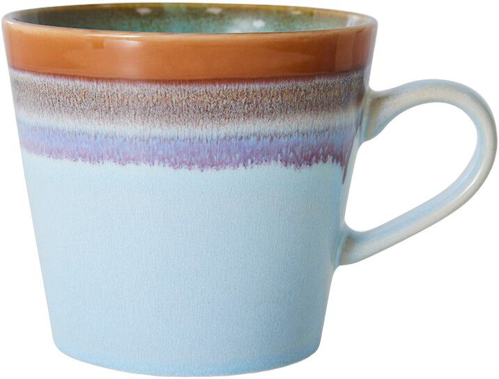 70s ceramics cappuccino mug ash