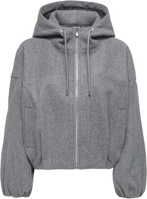 ONLTRILLION OVS HOODED BOMBER JACKE