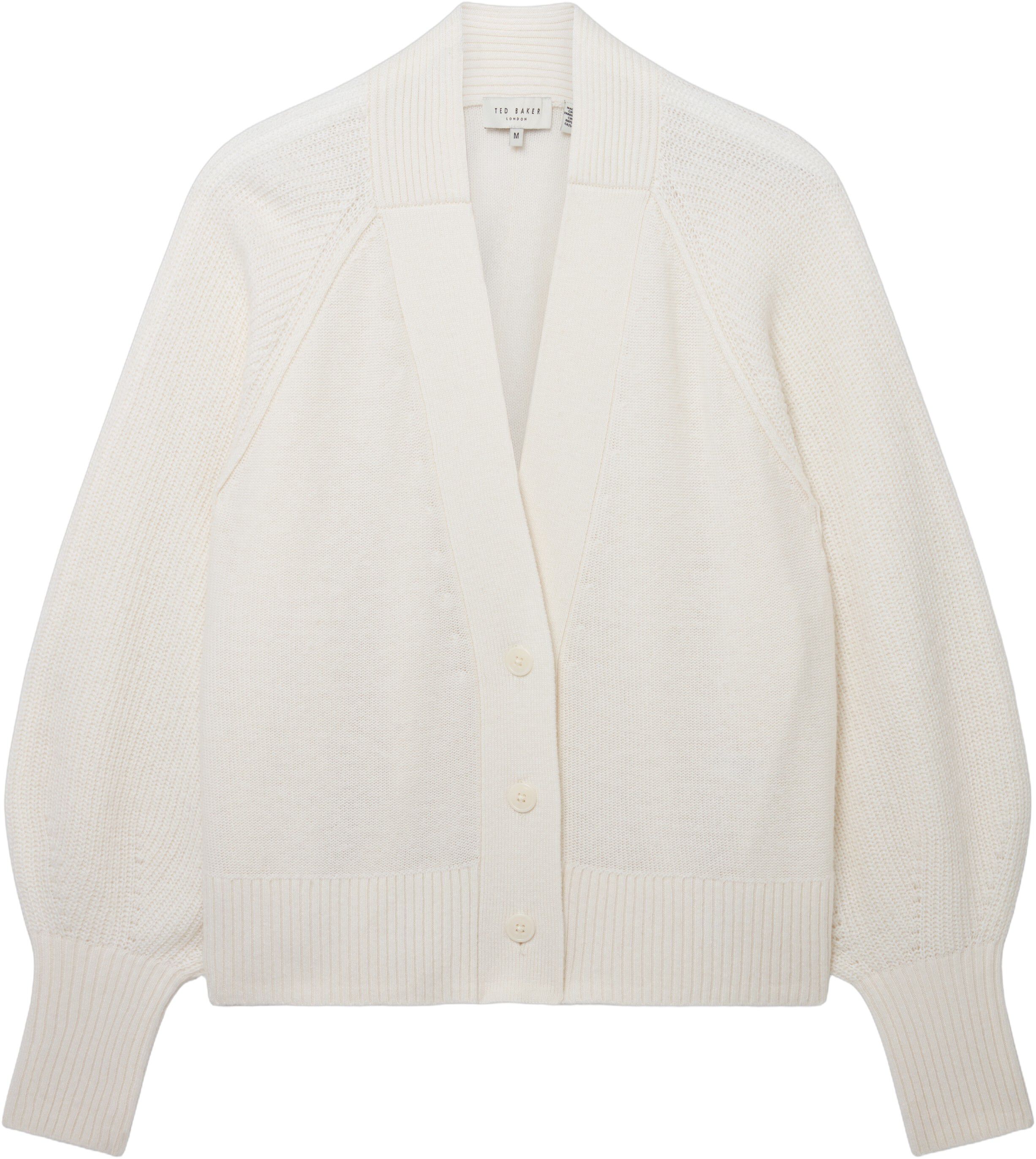 MALLEE V Neck Boxy Fit Cardigan