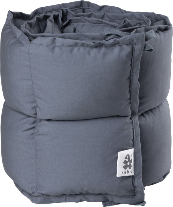 Sengerand, kapok, halv længde, forest lake blue