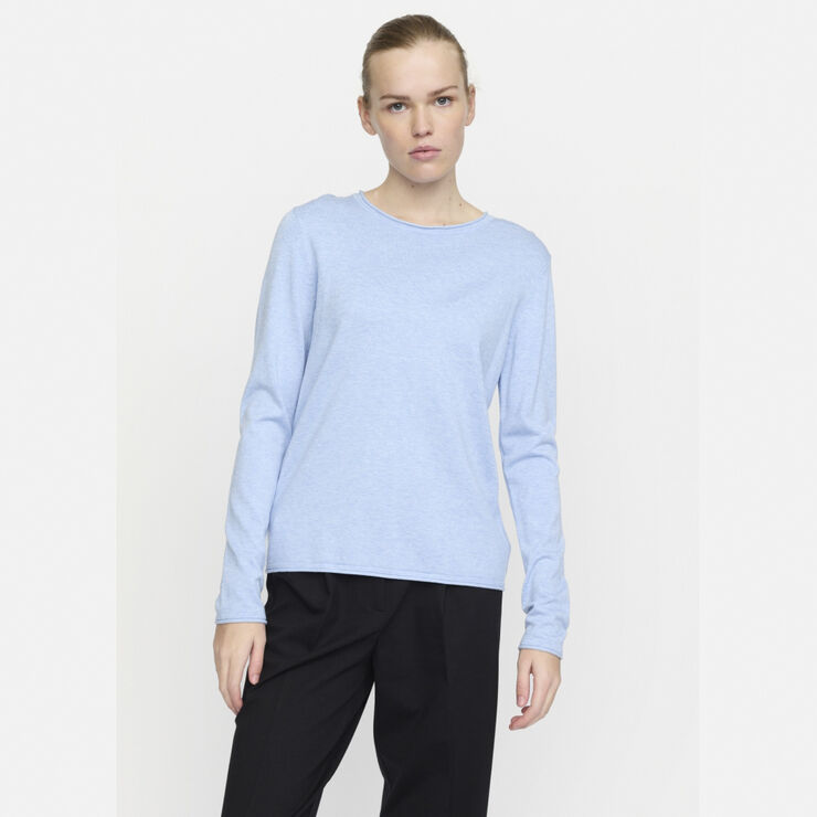 Srmarla O-neck Roll Edge Knit