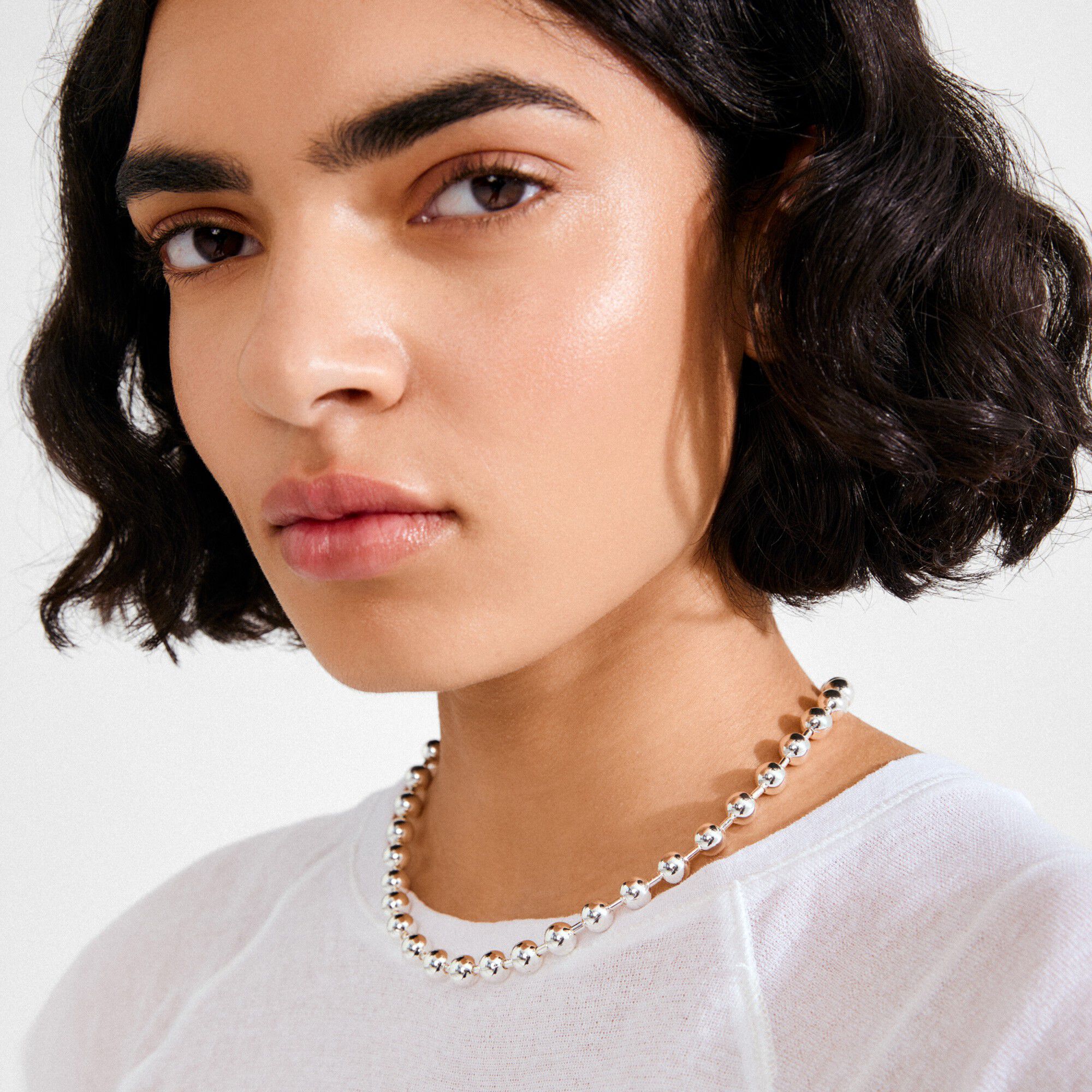 AIR halsk&aelig;de s&oslash;lvbelagt