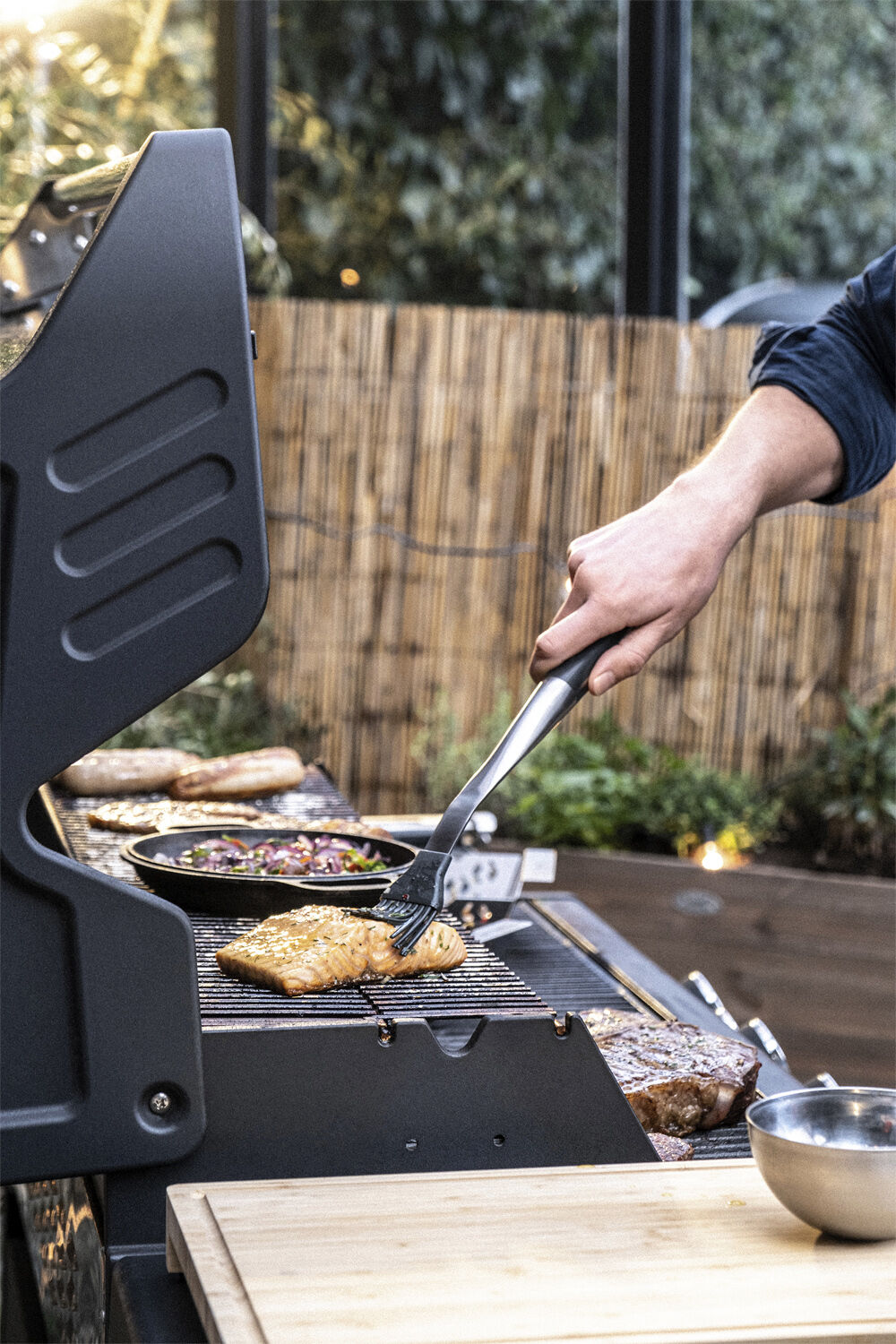 BBQ+ Pensel 41 Rostfritt st&aring;l