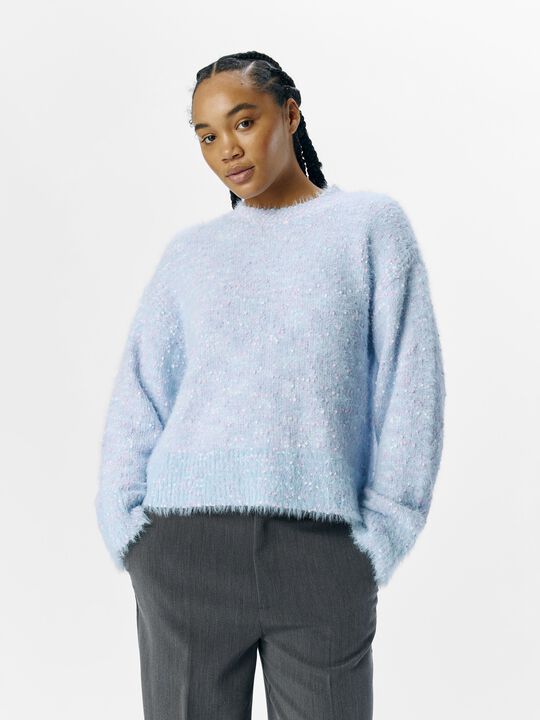 OBJESRA LO L/S KNIT PULLOVER 137