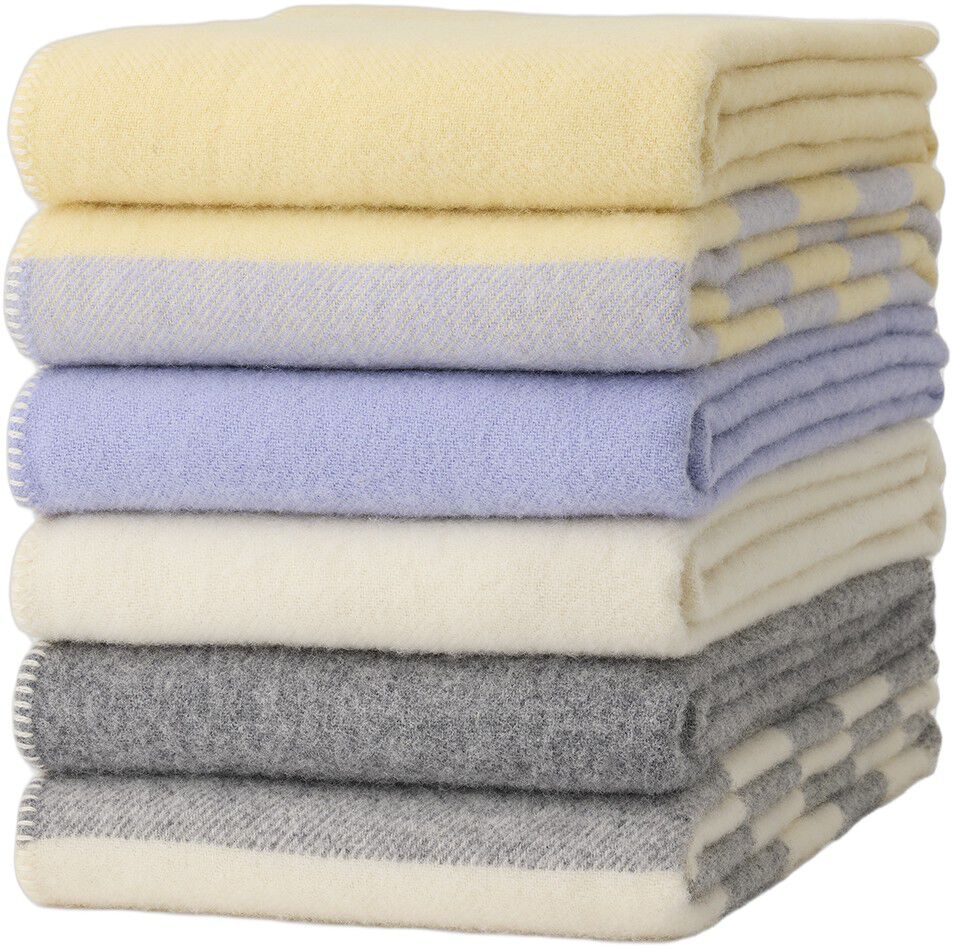 Uldplaid Unni stripe