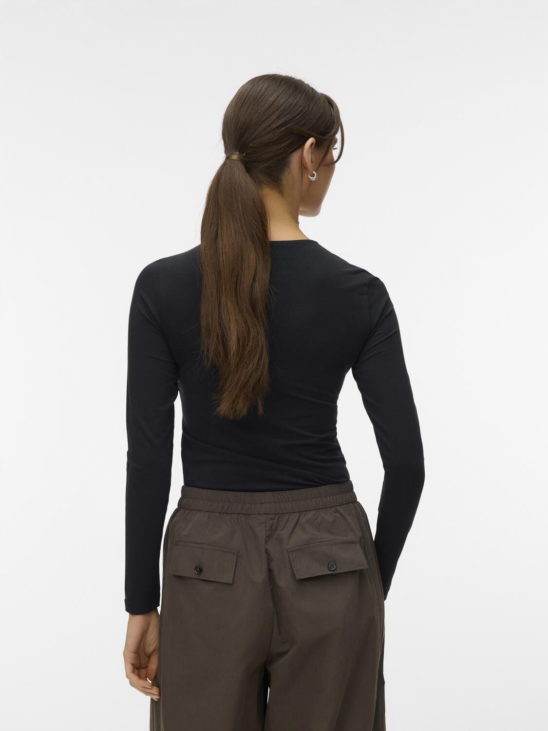 Awamyra Ls O-Neck Top