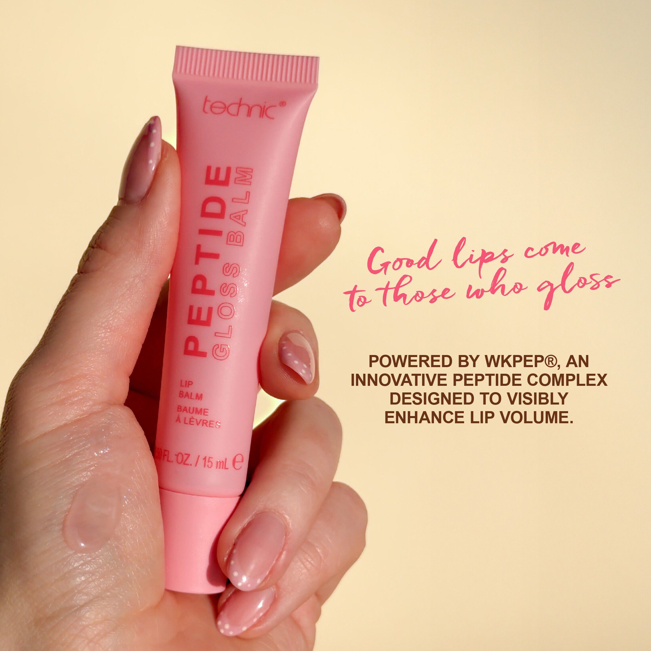 Peptide Gloss Balm Lip Balm Sugar Syrup