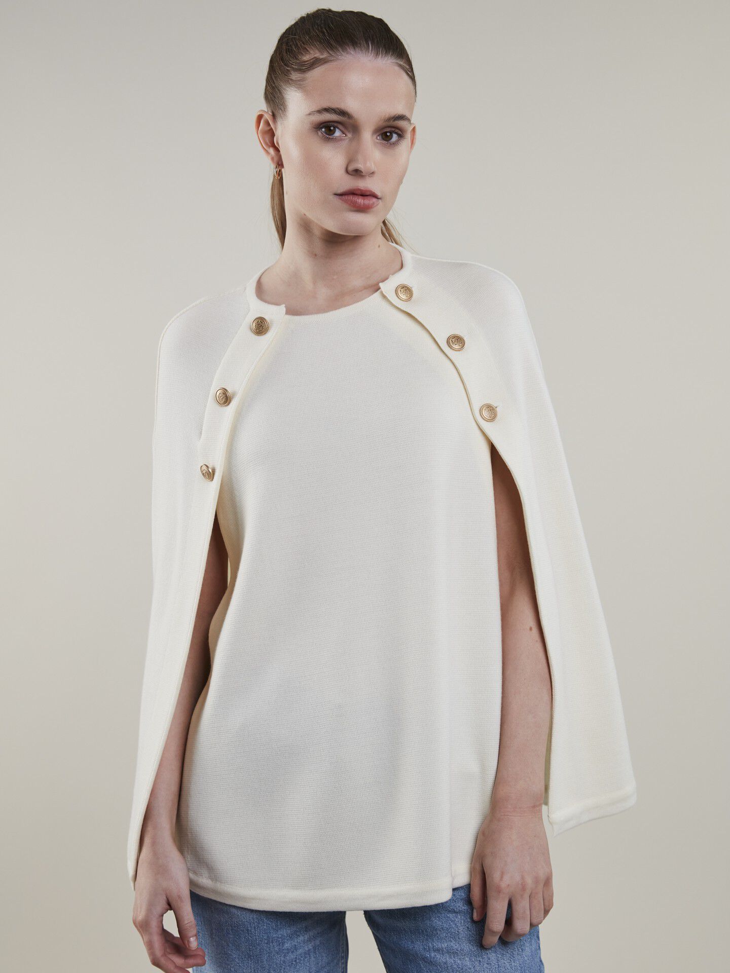 Mary Knit Poncho