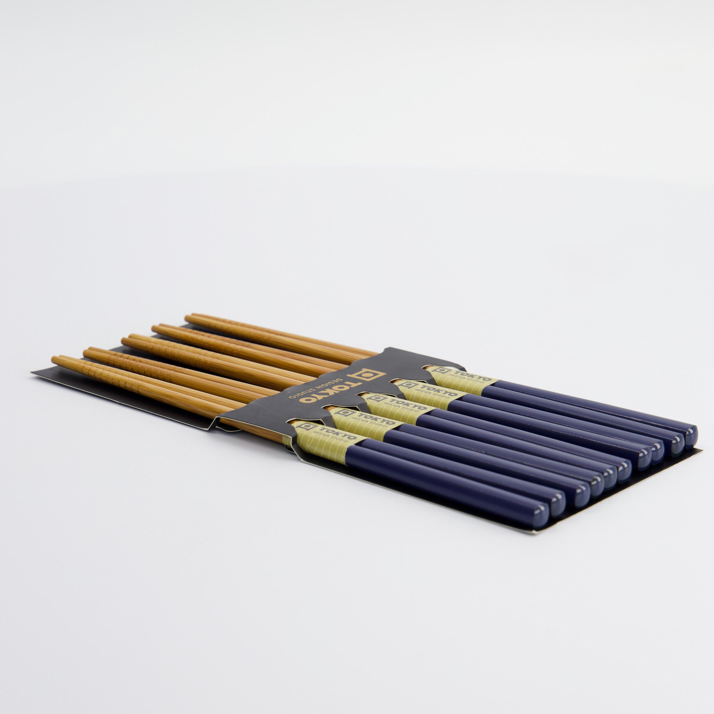 TDS Bamboo Chopstick Set/5 D. Blue