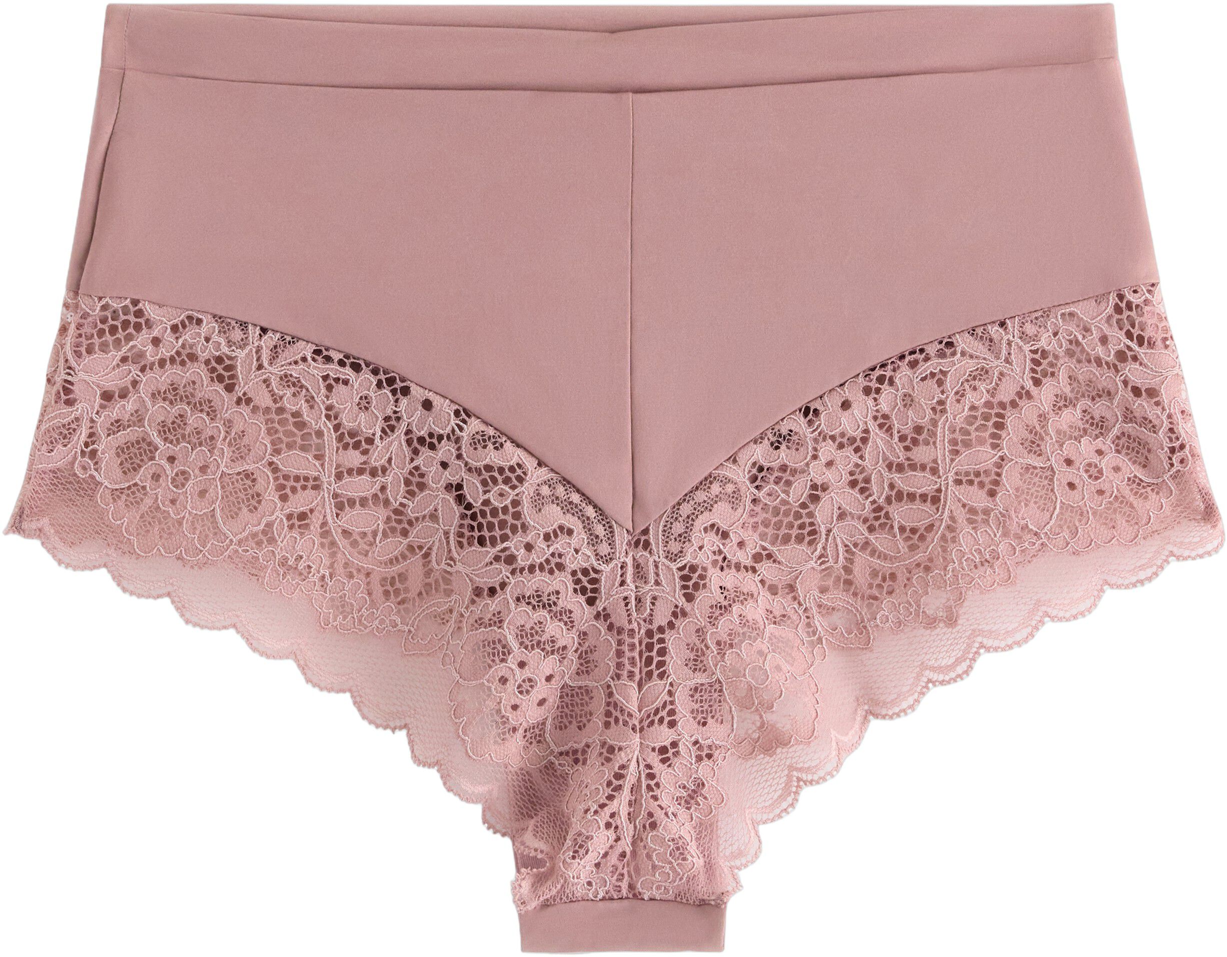 Braziliantrosor med spets och mesh-